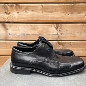 ECCO Men’s Black Leather Dress Shoes – Size 44